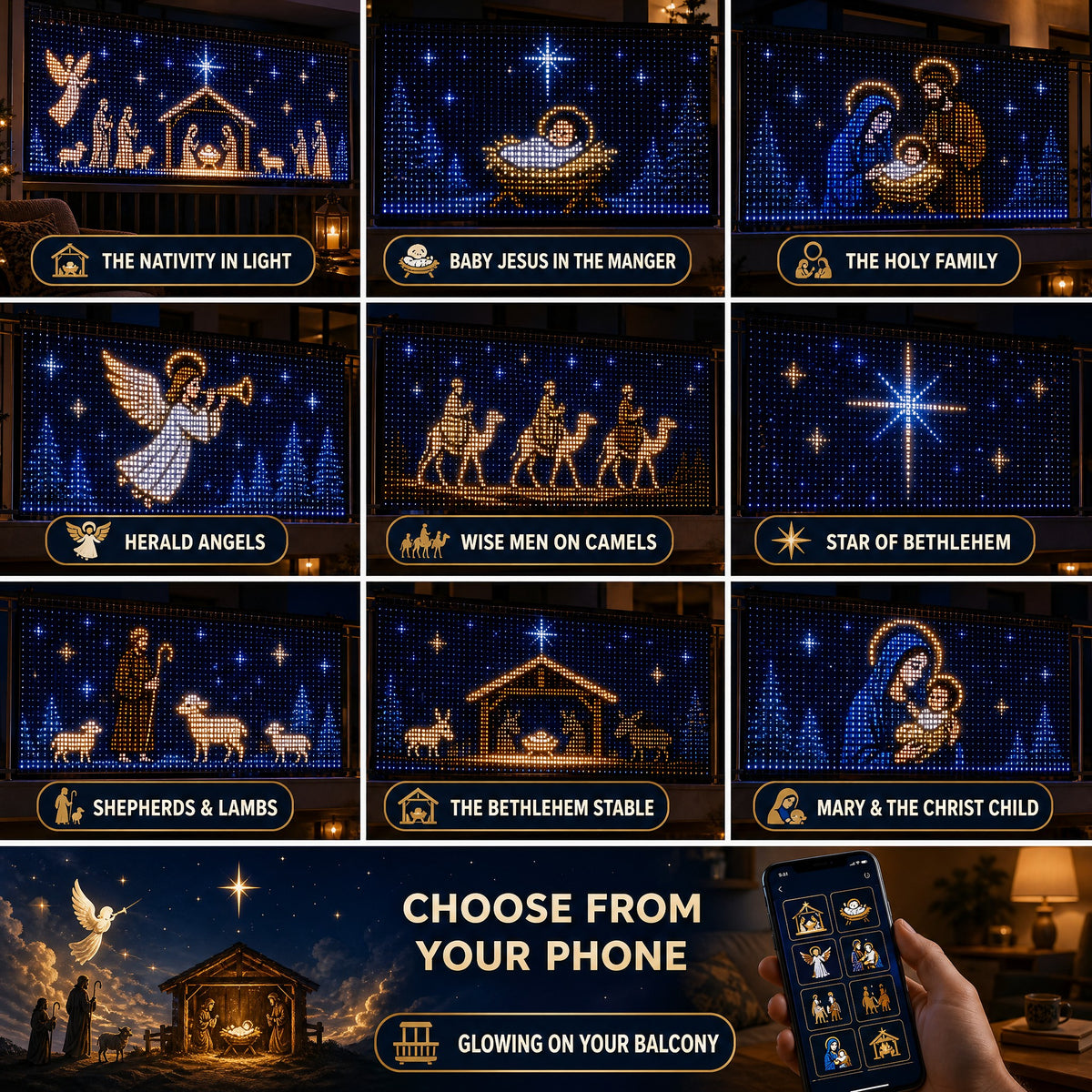 THE NATIVITY IN LIGHT
