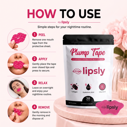 Lipsly™ - Plumper, Softer-Looking Lips, Overnight